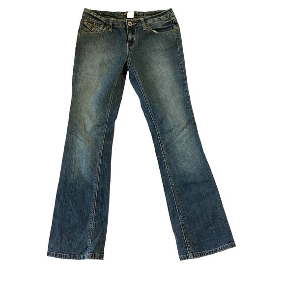 Arizona Low Rise Bootcut Jeans - Picture 1 of 5